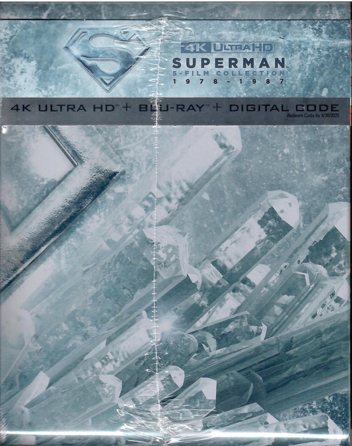 Superman I-IV 5-Film 4K SteelBook Collection (1978-2006)