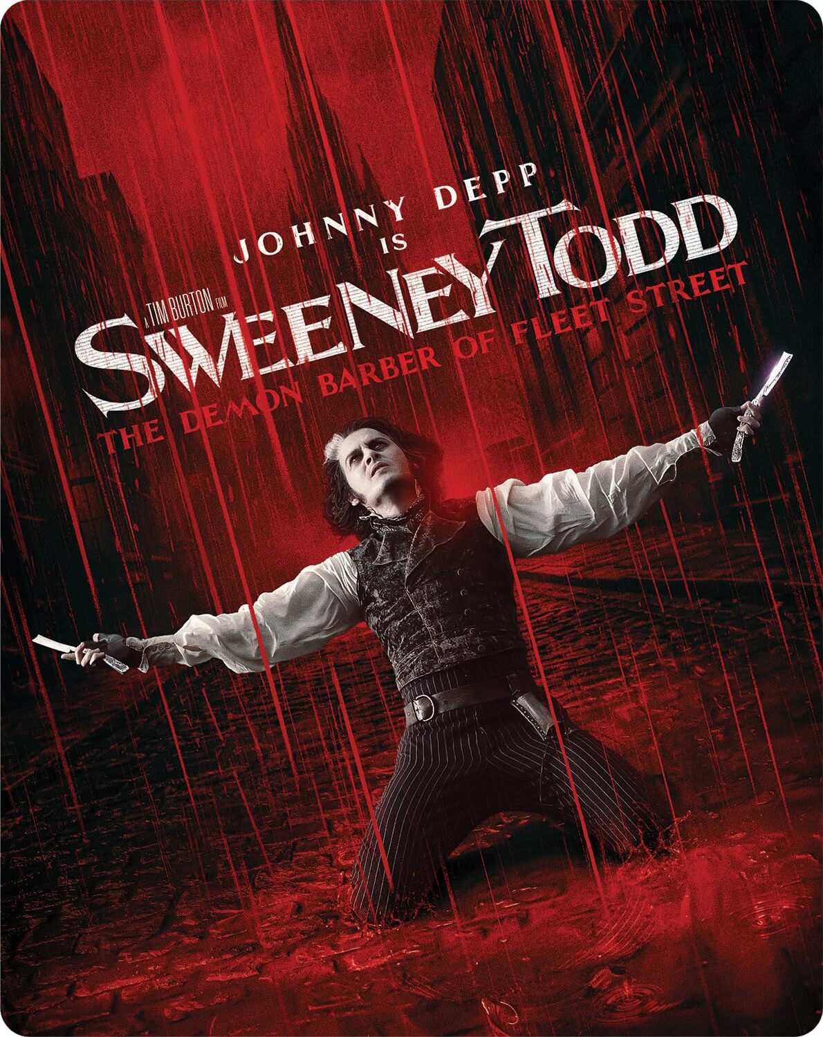 [Pre-Order] Sweeney Todd: The Demon Barber of Fleet Street 4K SteelBook