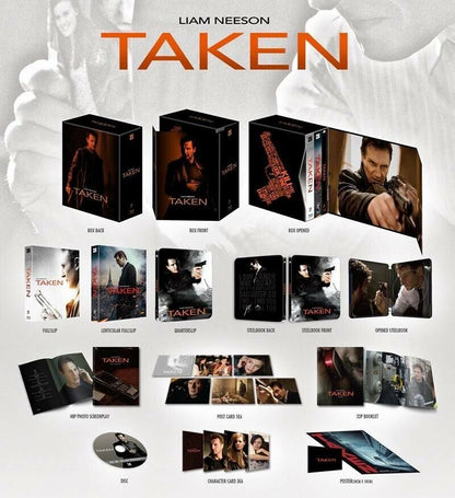 Taken 1-Click SteelBook (2008)(NE#21)(Korea)