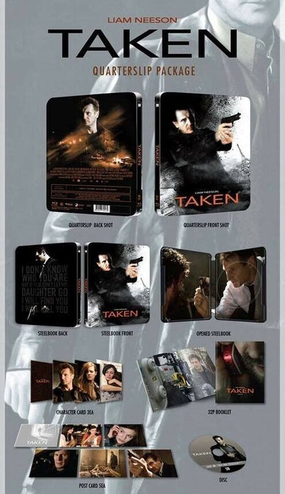 Taken 1/4 Slip SteelBook (2008)(NE#21)(Korea)