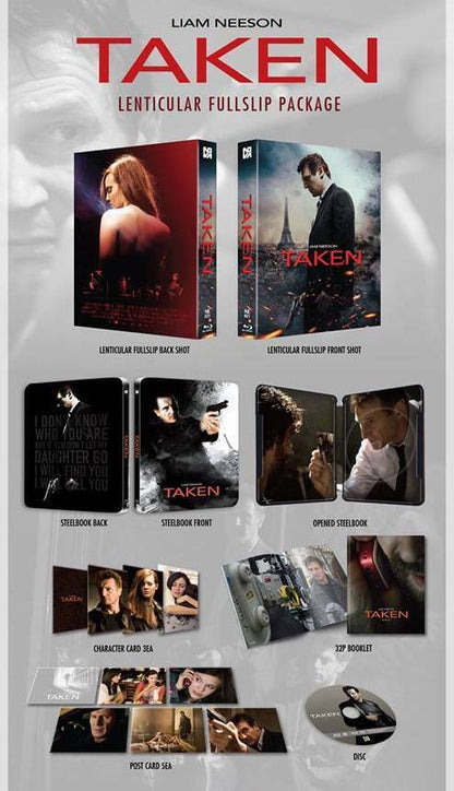 Taken Lenticular SteelBook (2008)(NE#21)(Korea)