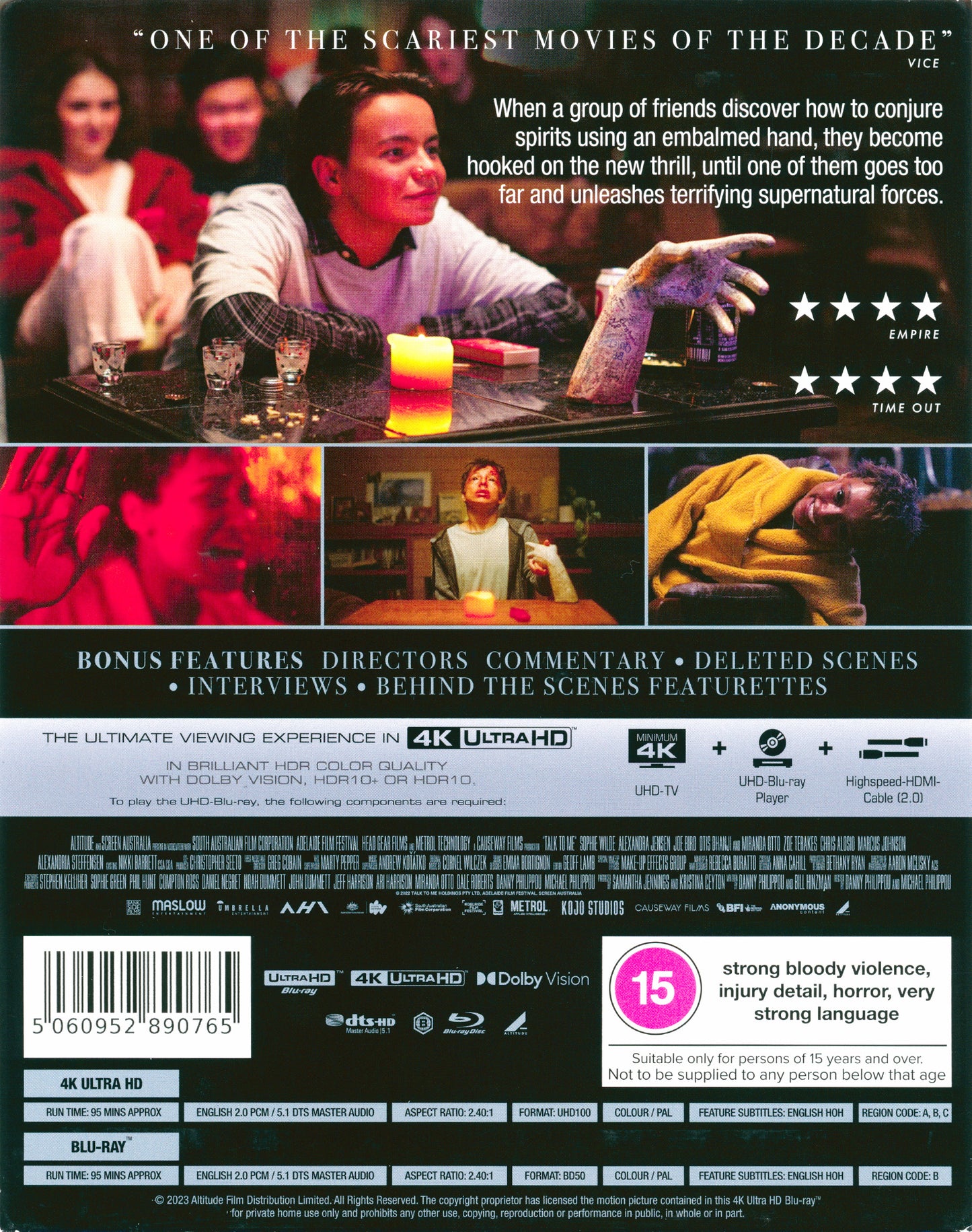 Talk to Me 4K SteelBook (2023)(UK)