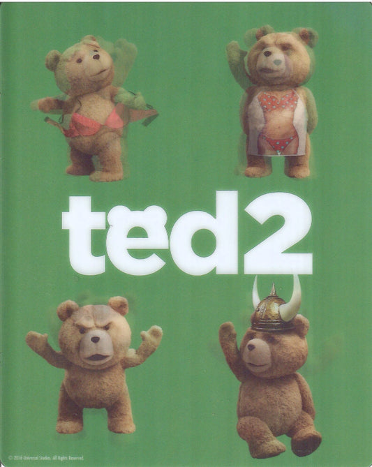 Ted 2 Lenticular Magnet For SteelBook (2015)(FAC#46)(Czech)