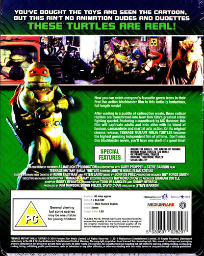 Teenage Mutant Ninja Turtles SteelBook (1990)(UK)