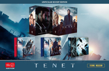 Tenet Lenticular 1-Click SteelBook (2020)(HDZeta Gold Label #28)(China)