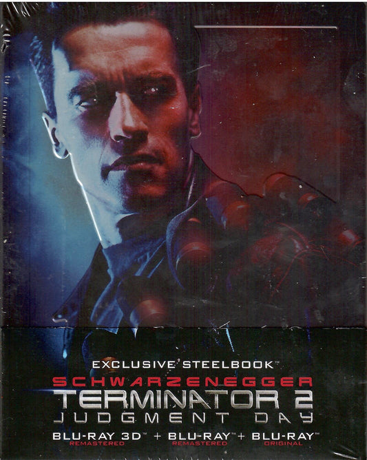 Terminator 2: Judgment Day 3D 1/4 Slip SteelBook (1991)(FAC#110)(Czech)