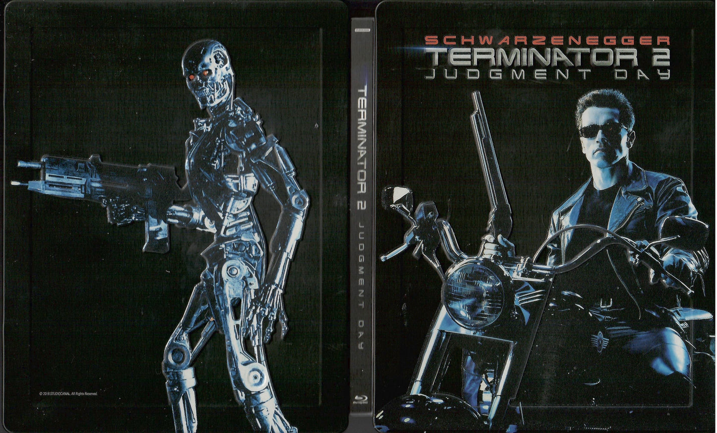 Terminator 2: Judgement Day 4K SteelBook - Glow in the Dark Edition (1991)(EMPTY)(FAC#110)(Czech)