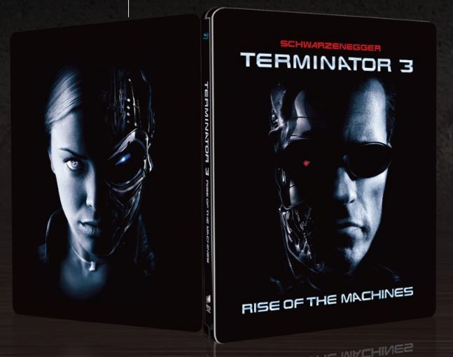 Terminator 3: Rise of the Machines 1/4 Slip SteelBook (HDZeta Gold Label #05)(China)