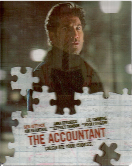 The Accountant Lenticular Magnet For SteelBook (FAC#154)(Czech)