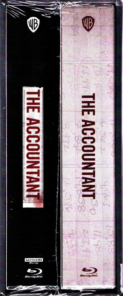 The Accountant 4K XL 1-Click SteelBook (FAC#154)(Czech)