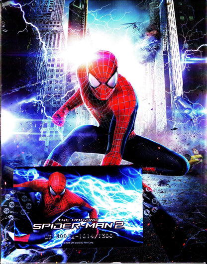 The Amazing Spider-Man 2 3D + 4K Full Slip SteelBook (Spiderman)(Korea)