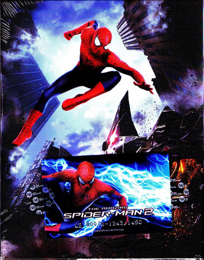 The Amazing Spider-Man 2 3D + 4K Lenticular SteelBook (Spiderman)(Korea)