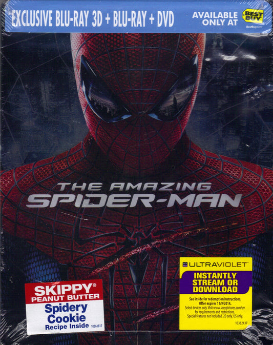 The Amazing Spider-Man 3D SteelBook (Exclusive)