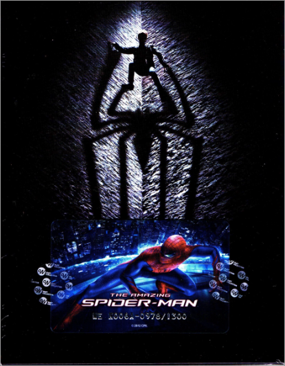 The Amazing Spider-Man 1 / 2 3D + 4K 1-Click SteelBook (Spiderman)(Korea)