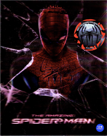 The Amazing Spider-Man 3D + 4K Lenticular SteelBook (WCE#006)(Spiderman)(Korea)