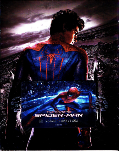 The Amazing Spider-Man 3D + 4K Lenticular SteelBook (WCE#006)(Spiderman)(Korea)