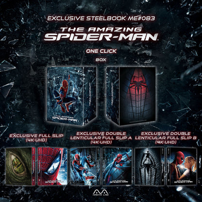 The Amazing Spider-Man 4K 1-Click SteelBook (2012)(ME#83)(Hong Kong)
