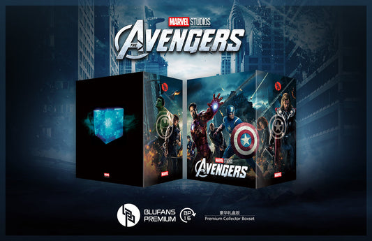 [Pre-Order] The Avengers 1-Click SteelBook (2012)(BP#016)(China)(EMPTY)(Slip Box)