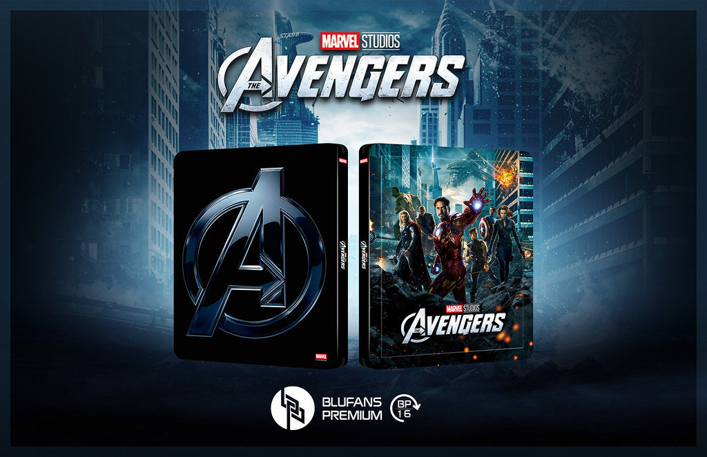 [Pre-Order] The Avengers 1-Click SteelBook (2012)(BP#016)(EMPTY)(China)