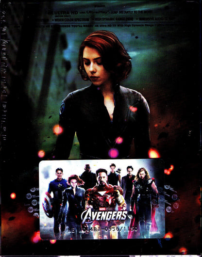 The Avengers 3D & 4K 1-Click SteelBook (2012)(WCE#014)(Korea)