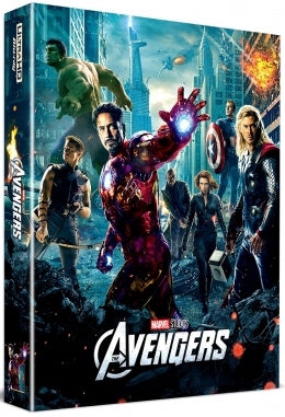 The Avengers 4K Full Slip A2 SteelBook (2012)(WCE#014)(Korea)