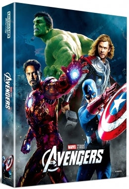 The Avengers 3D & 4K Lenticular B2 SteelBook (2012)(WCE#014)(Korea)