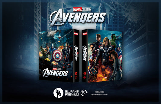 [Pre-Order] The Avengers Double Lenticular SteelBook (2012)(BP#016)(EMPTY)(China)