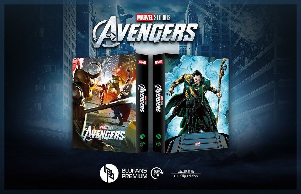 [Pre-Order] The Avengers 1-Click SteelBook (2012)(BP#016)(EMPTY)(China)