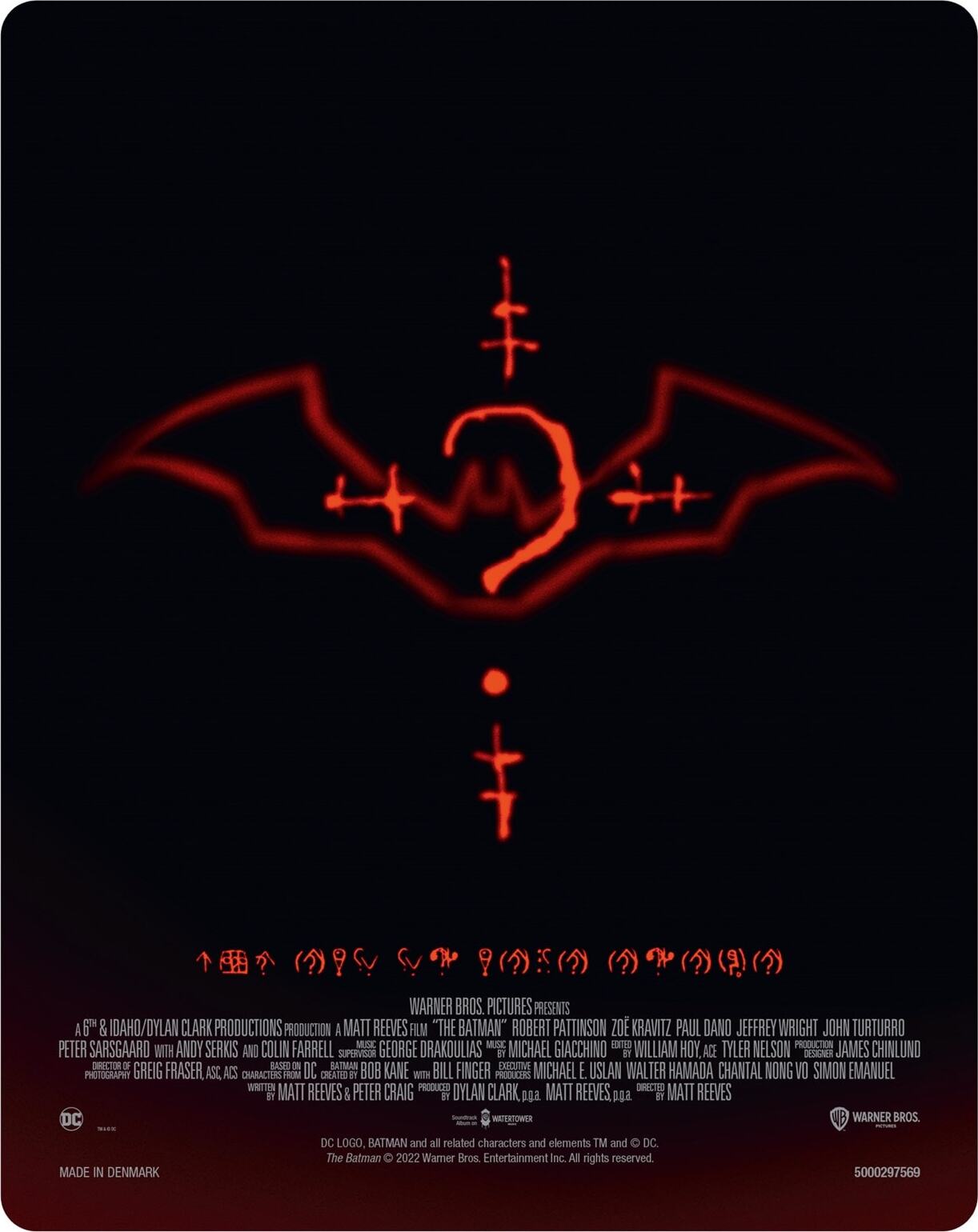 The Batman 4K SteelBook: Question Mark Edition (2022)(Czech)