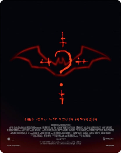 The Batman 4K SteelBook: Question Mark Edition (2022)(Czech)
