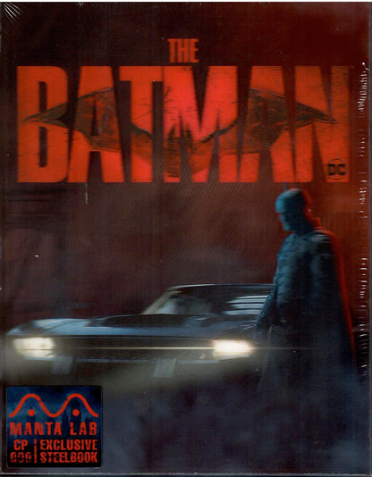 The Batman Lenticular SteelBook (2022)(MCP#000)(EMPTY)(Hong Kong)