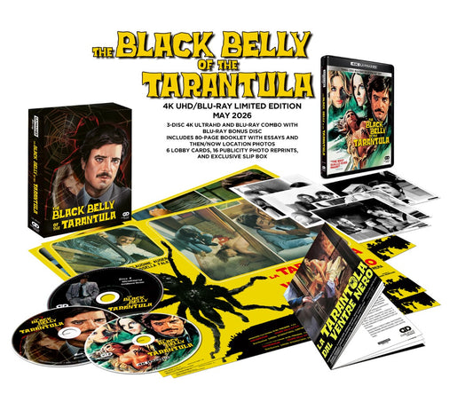 The Black Belly of the Tarantula 4K: Limited Edition (Exclusive)