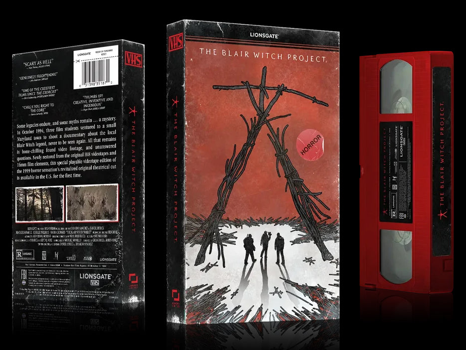 [Pre-Order] The Blair Witch Project VHS: Be Kind, Rewind Edition (1999)(Exclusive)
