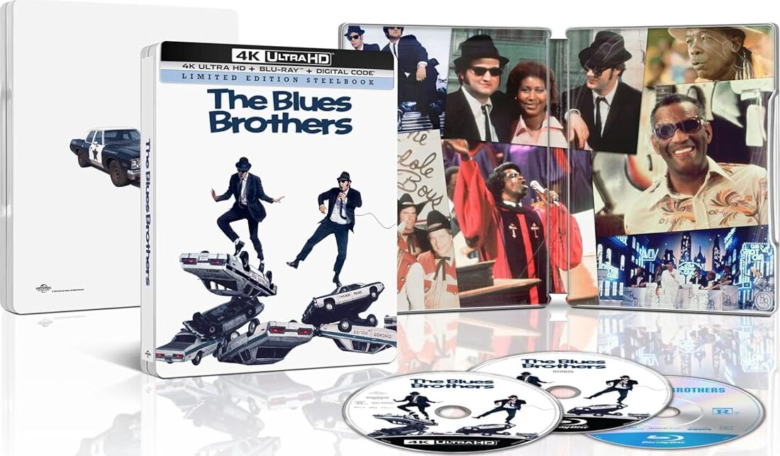 The Blues Brothers 4K SteelBook: 45th Anniversary Edition