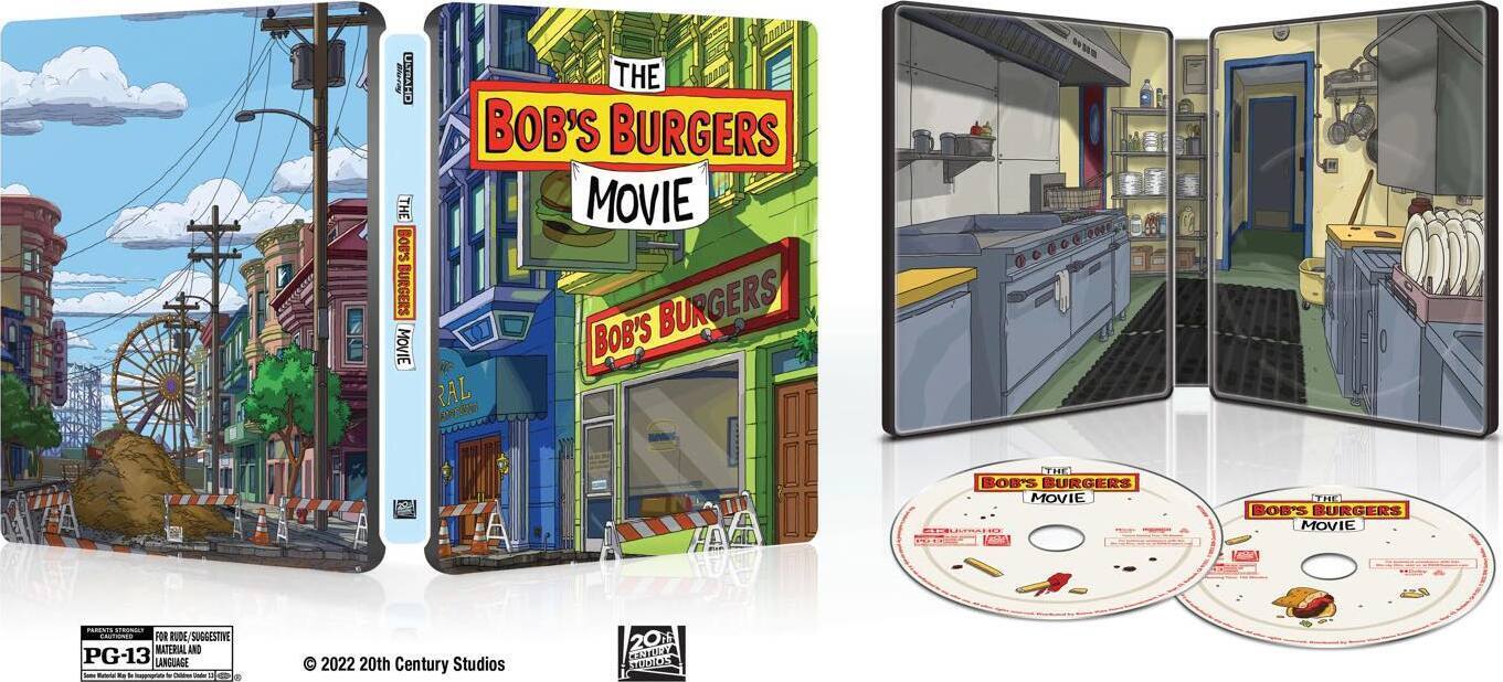 The Bob's Burgers Movie 4K SteelBook (Exclusive)