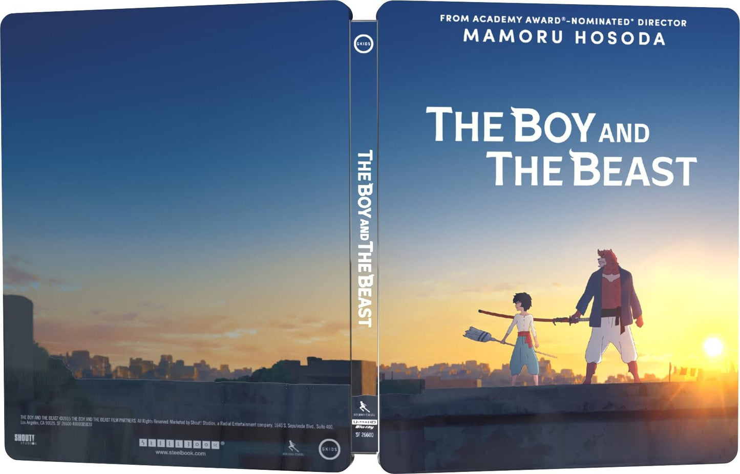 The Boy and the Beast 4K SteelBook (Exclusive)