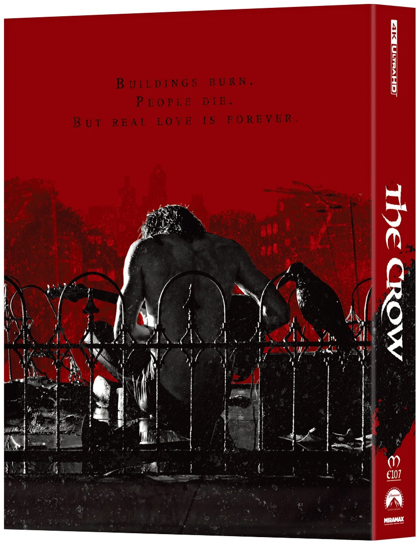 [Pre-Order] The Crow 4K 1-Click SteelBook (1994)(ME#107)(Hong Kong)