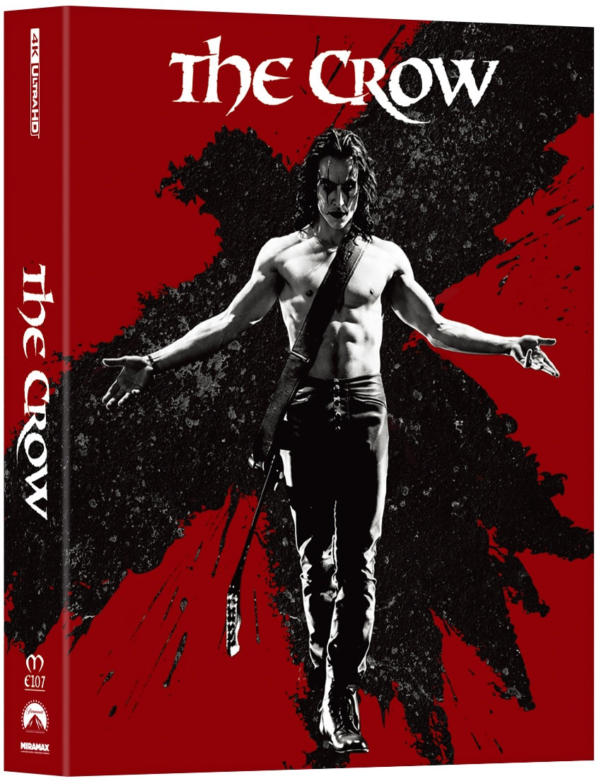 [Pre-Order] The Crow 4K Full Slip SteelBook (1994)(ME#107)(Hong Kong)