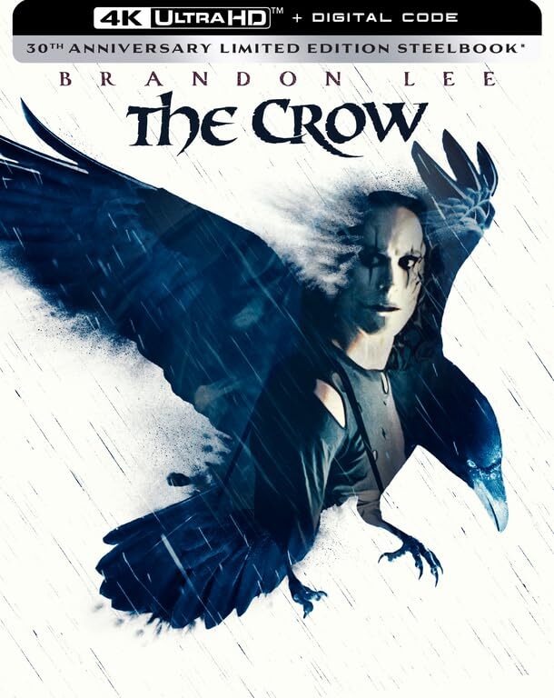 The Crow 4K SteelBook: 30th Anniversary Edition (1994)(Re-release)