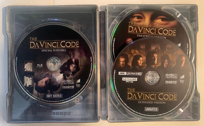 The Da Vinci Code 4K SteelBook: 20th Anniversary Edition