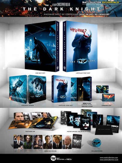 The Dark Knight Trilogy 4K 1-Click SteelBook (WCE#22-24)(Korea)