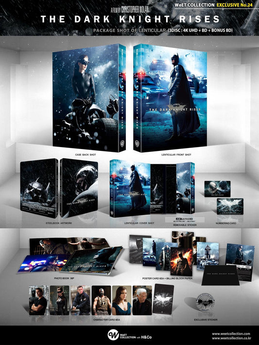 The Dark Knight Rises 4K Lenticular SteelBook (WCE#24)(Korea)