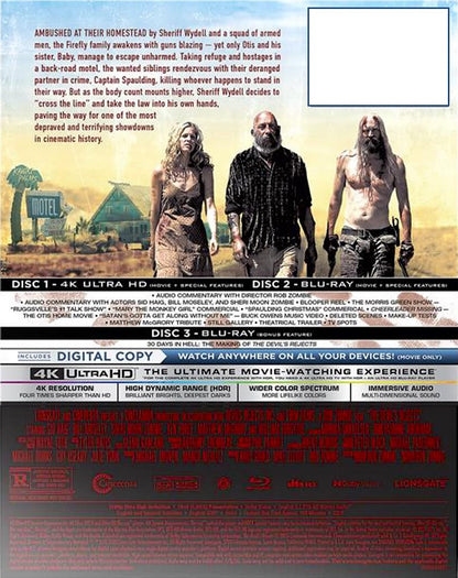 The Devil's Rejects 4K SteelBook: 20th Anniversary Edition (Exclusive)