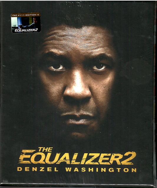 The Equalizer 2 4K XL 1-Click SteelBook Maniacs Box Set (2018)(FAC#111)(Czech)