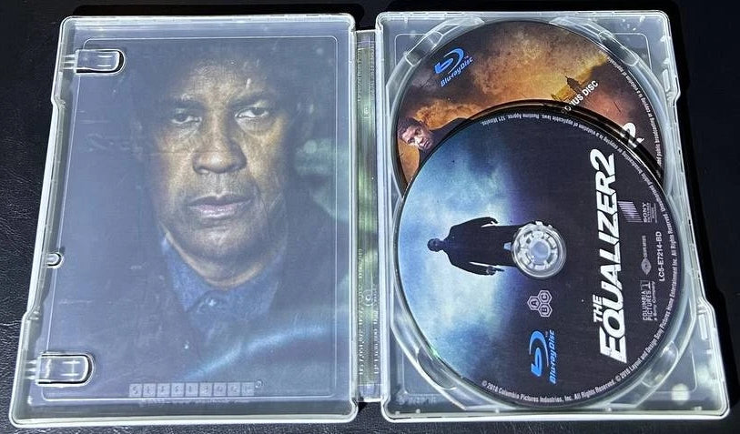 The Equalizer 2 XL Full Slip SteelBook + Lenticular Magnet (2018)(FAC#111)(Czech)