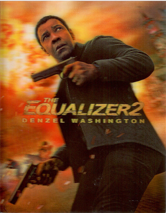 The Equalizer 2 Lenticular Sticker Version A For SteelBook (2018)(FAC#111)(Czech)