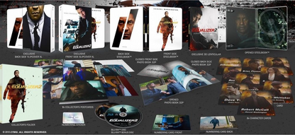 The Equalizer 2 XL Full Slip SteelBook + Lenticular Magnet (2018)(FAC#111)(Czech)