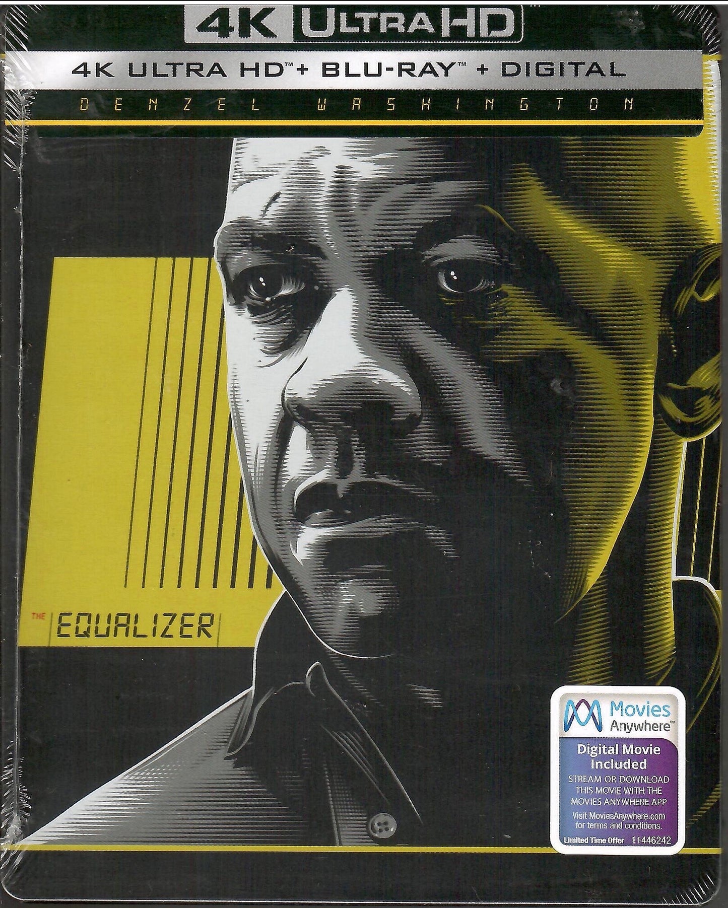 The Equalizer 4K SteelBook (2014)(Re-release)