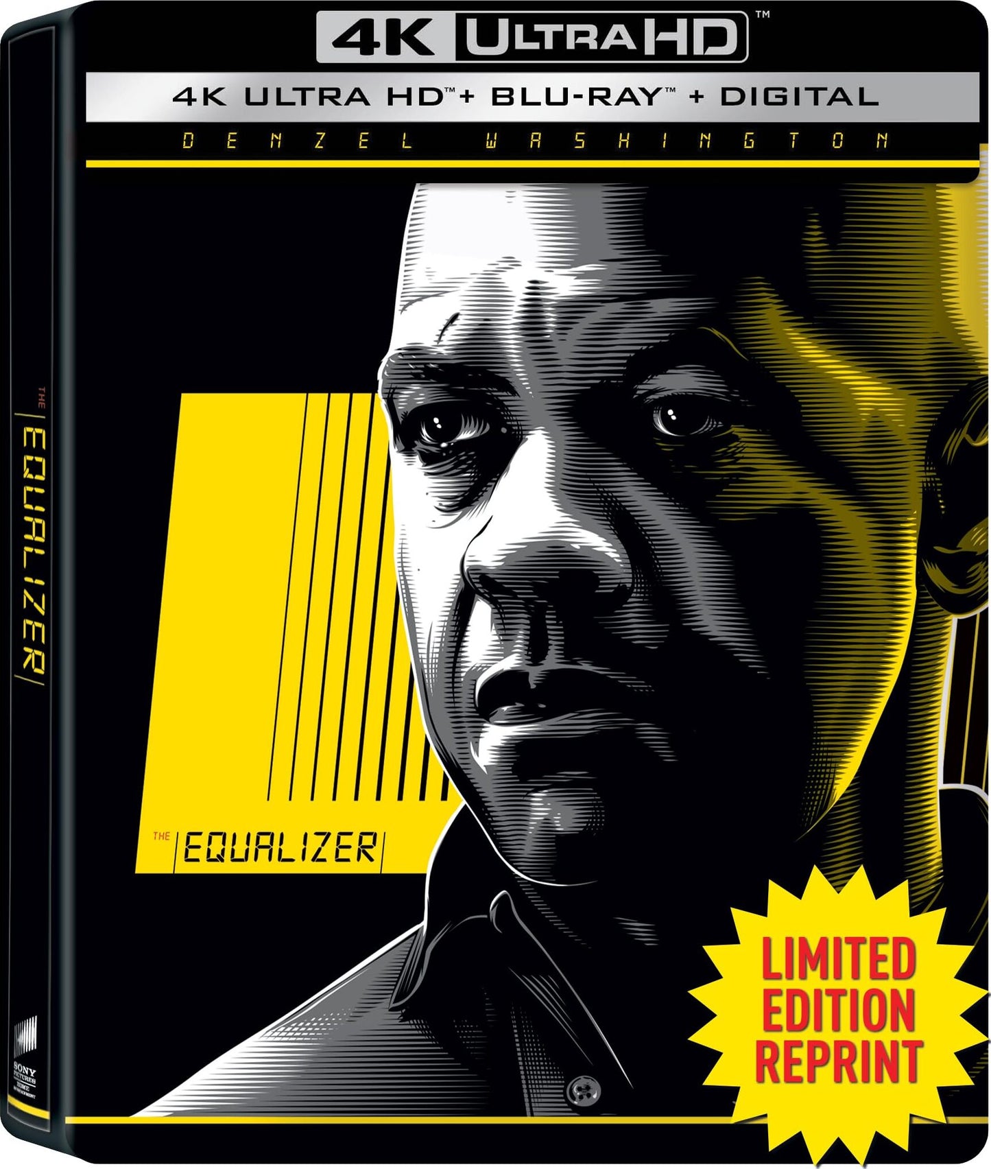 The Equalizer 4K SteelBook (2014)(Re-release)