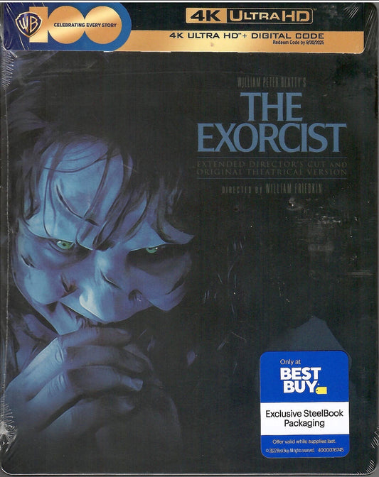 The Exorcist 4K SteelBook: Extended Cut (1973)(Exclusive)